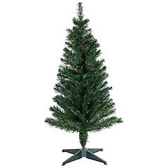 4' Pre-Lit Color Changing Fiber Optic Artificial Christmas Tree