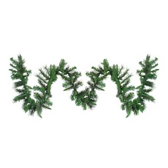 9' x 12" Mixed Green Canyon Pine Artificial Christmas Garland - Unlit