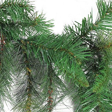 9' x 12" Mixed Green Canyon Pine Artificial Christmas Garland - Unlit