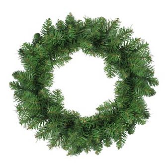 Buffalo Fir Artificial Christmas Wreath - 20-Inch Unlit