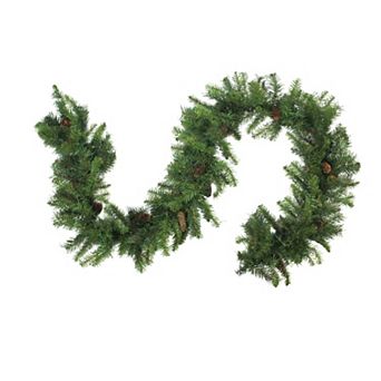 50' x 12" Dakota Red Pine Artificial Christmas Garland - Unlit