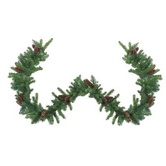 9' x 14" Dakota Red Pine Artificial Christmas Garland - Unlit