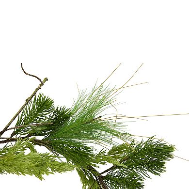 5' Mixed Pine with Pine Cones Artificial Christmas Garland - Unlit