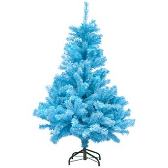4' Cerulean Blue Pine Artificial Christmas Tree Unlit