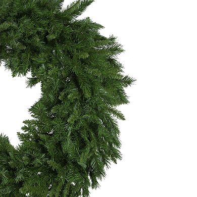 Lush Mixed Pine Artificial Christmas Wreath - 48-Inch Unlit