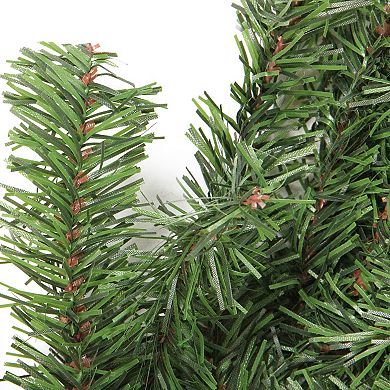 9' x 10" Canadian Pine Artificial Christmas Garland  Unlit