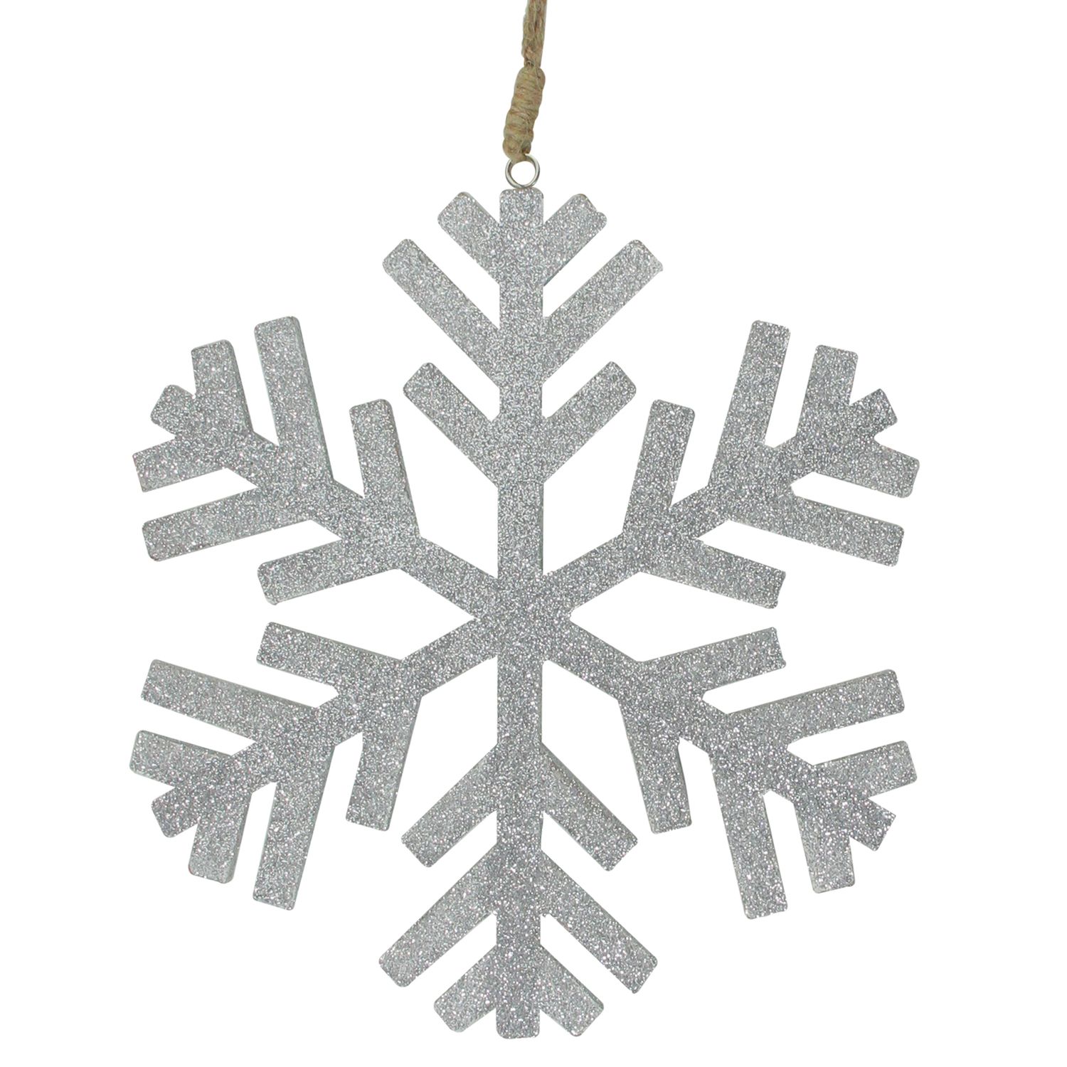 Large Wood Holiday Snowflake Wall Decor