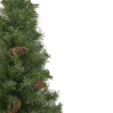 3' Black River Pine Artificial Medium Profile Christmas Tree Unlit