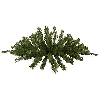 28" Deluxe Dorchester Pine Artificial Christmas Swag Unlit