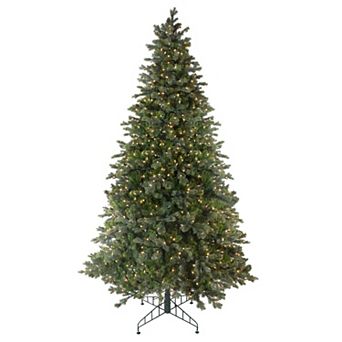 9' Pre-Lit Medium Savannah Spruce Artificial Christmas Tree - Clear Lights