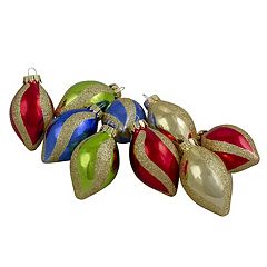 St. Louis Cardinals Two-Pack Swirl Blown Glass Ornament Set