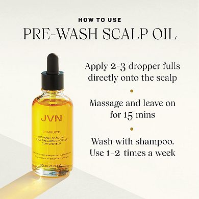 Complete Pre-Wash Scalp & Hair Strengthening Treatment Oil