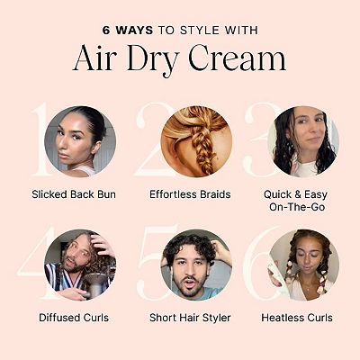 JVN Complete Hydrating Air Dry Hair Styling Cream