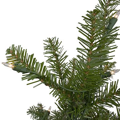 16' Pre-Lit Northern Pine Artificial Christmas Tree Clear Lights