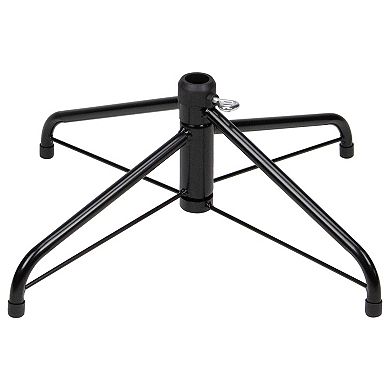 6ft Pre-Lit Black Noble Spruce Artificial Halloween Tree Orange Lights