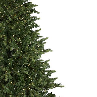 7.5' Pre-Lit Full Riverton Fir Artificial Christmas Tree Warm White Lights