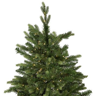 7.5' Pre-Lit Full Riverton Fir Artificial Christmas Tree Warm White Lights