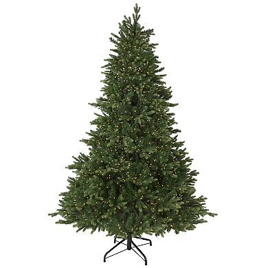 7.5' Pre-Lit Full Riverton Fir Artificial Christmas Tree Warm White Lights
