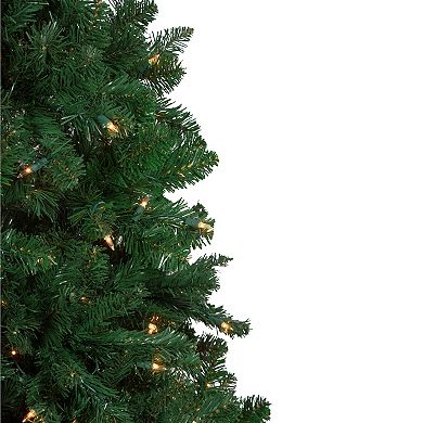 6.5 Ft Pre-Lit Ravenna Pine Artificial Christmas Tree - Warm White LED Lights