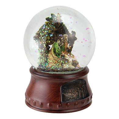 5.5" Christmas Nativity Musical Snow Globe