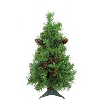 2' Full Dakota Pine Artificial Christmas Tree - Unlit