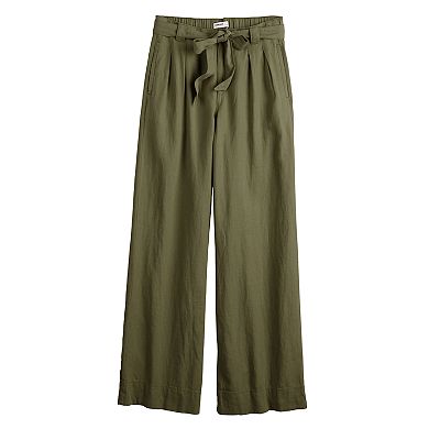 Women's Sonoma Goods For Life® Linen-Blend Pants