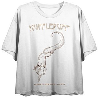 Juniors' Harry Potter Hufflepuff Short Sleeve Graphic Tee