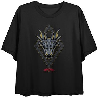 Juniors' House Of The Dragon Graphic Tee