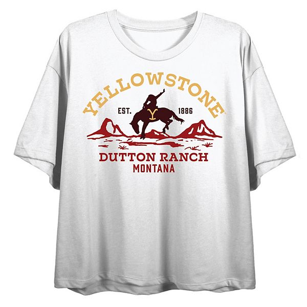 Juniors' Yellowstone Graphic Tee