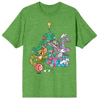 Juniors' Tom & Jerry Presents Tee