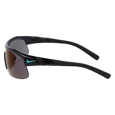 Men's Nike 58mm Semi-Rimless Mirrored Show X1 Sunglasses