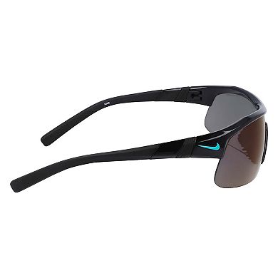 Men's Nike 58mm Semi-Rimless Mirrored Show X1 Sunglasses