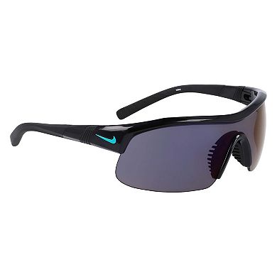 Men's Nike 58mm Semi-Rimless Mirrored Show X1 Sunglasses