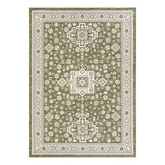 Unique Loom Chalca Outdoor Tribal Rug