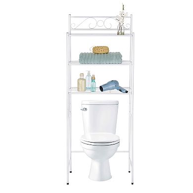 Popular Bath Scrollwork 3-Tier Space Saver