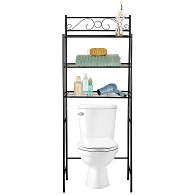 Popular Bath Scrollwork 3-Tier Space Saver