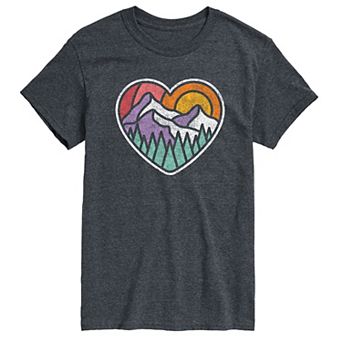 Men's Mountain Forest Heart Tee