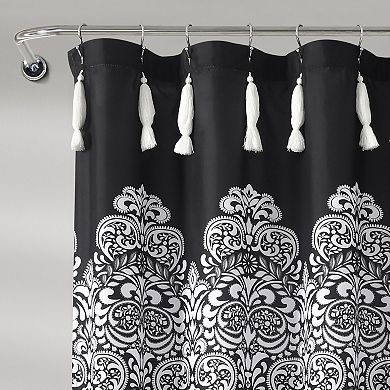 Lush Decor Boho Medallion Shower Curtain