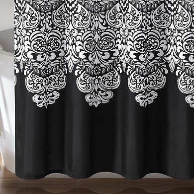 Lush Decor Boho Medallion Shower Curtain