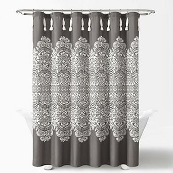 Lush Decor Boho Medallion Shower Curtain