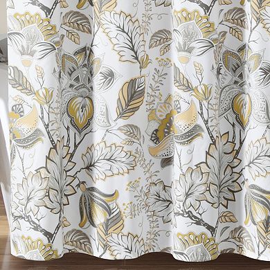 Lush Decor Cynthia Jacobean Shower Curtain