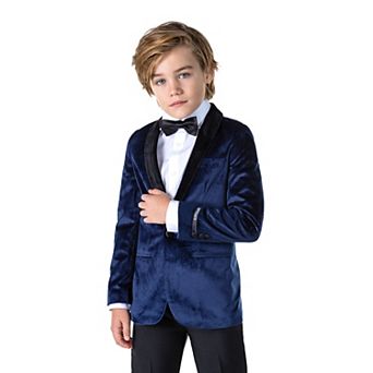 Boys 2-16 OppoSuits Deluxe Solid Velvet Dinner Jacket