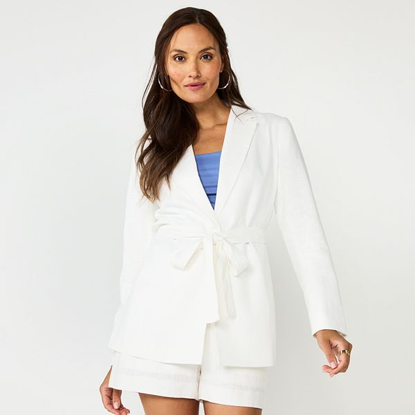 Kohls shop white blazer