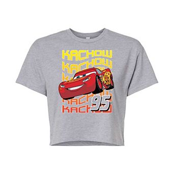Disney / Pixar's Cars Juniors' Kachow Cropped Graphic Tee