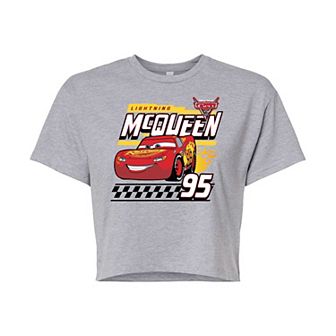 Disney / Pixar's Cars Juniors' LMQ Cropped Graphic Tee