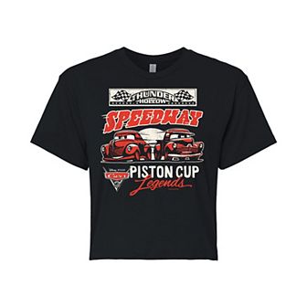 Disney / Pixar's Cars Juniors' Piston Cropped Graphic Tee
