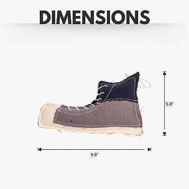 Eco-friendly Shoe Canvas And Jute Dog Toy