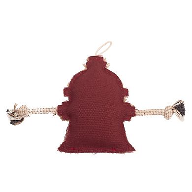 Eco-friendly Hydrant Canvas And Jute Dog Toy