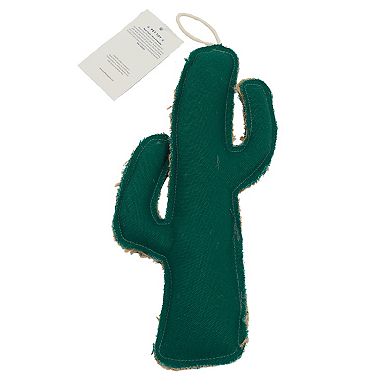 Eco-friendly Cactus Canvas And Jute Dog Toy