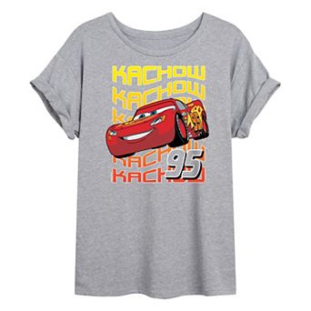 Disney / Pixar's Cars Juniors' Kachow Oversized Graphic Tee